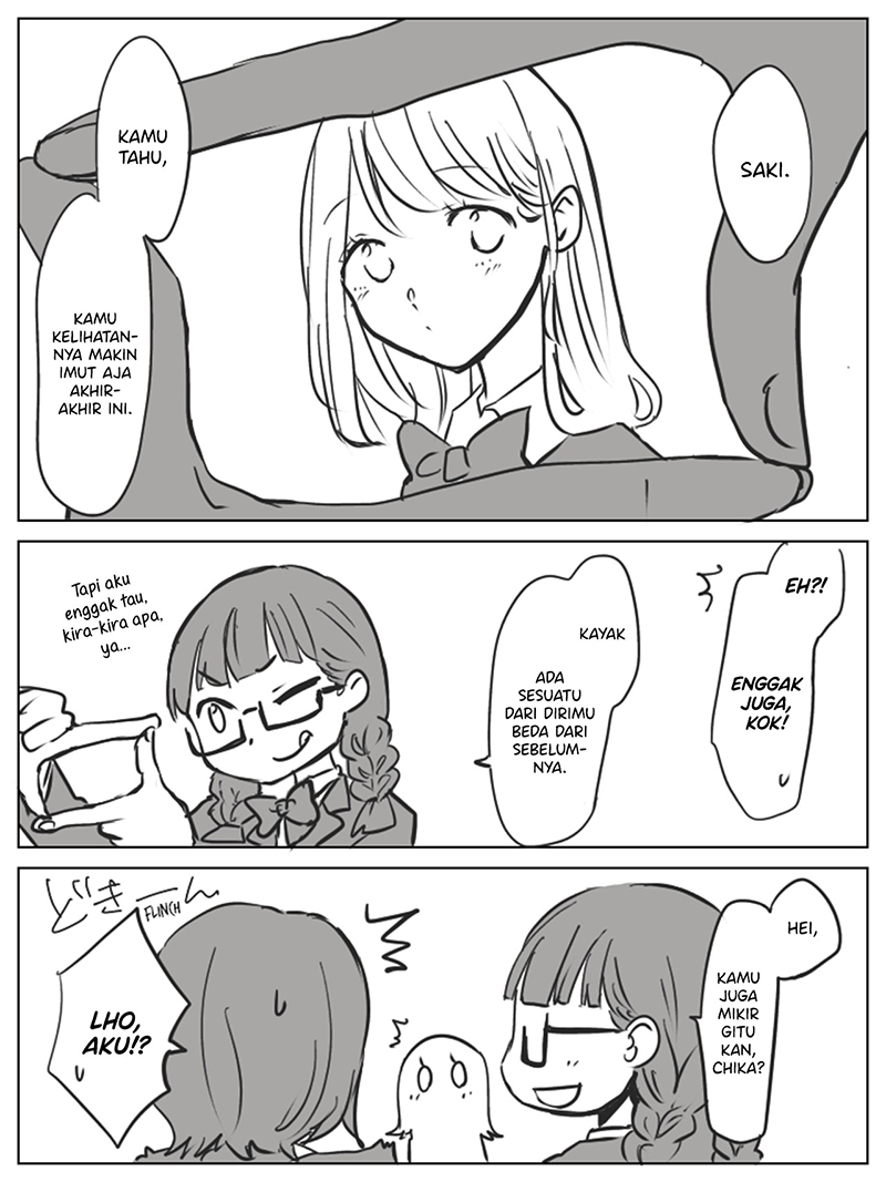 Saki to Chika Chapter 7 End